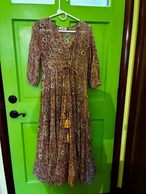 ZARI boho maxi dress
